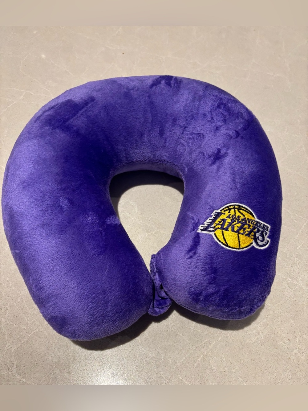 Official NBA Los Angeles Lakers Travel Neck Pillow - Purple 💜💛